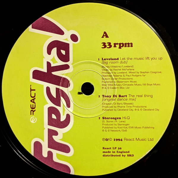 Various - Freska! | React (React LP 39)