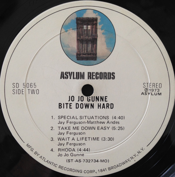 Jo Jo Gunne - Bite Down Hard | Asylum Records (SD 5065) - 4