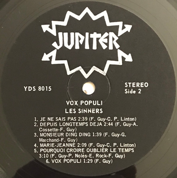 Les Sinners - Vox Populi | Jupiter (YDS 8015) - 4