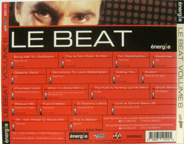 Daniel Desnoyers - Le Beat Volume 6 | DKD D-Noy Muzik (DDN2-1919) - 2 Daniel Desnoyers - Le Beat Volume 6 | DKD D-Noy Muzik (DDN2-1919) - 2