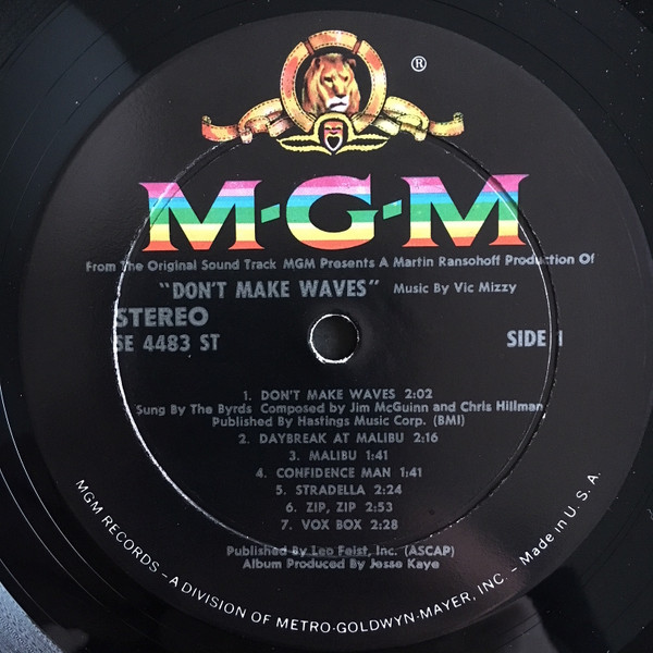 Vic Mizzy - Don't Make Waves (Original Motion Picture Soundtrack) | MGM Records (SE-4483 ST) - 3 Vic Mizzy - Don't Make Waves (Original Motion Picture Soundtrack) | MGM Records (SE-4483 ST) - 3