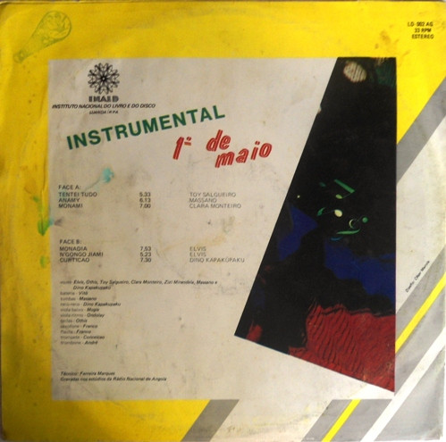 Various - Instrumental 1º De Maio | INALD (LD-002 AG)
