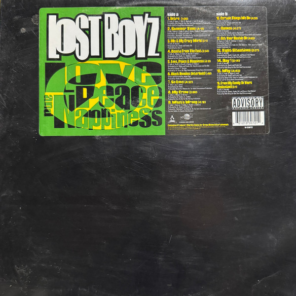 Lost Boyz - Love, Peace And Nappiness | Universal Records (U-53072) - main Lost Boyz - Love, Peace And Nappiness | Universal Records (U-53072) - main