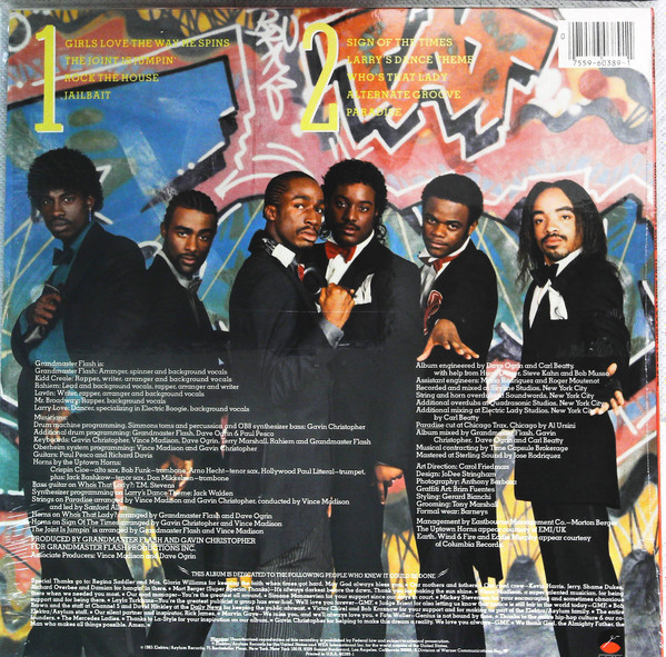 Grandmaster Flash - They Said It Couldn't Be Done | Elektra (9 60389-1) - 2