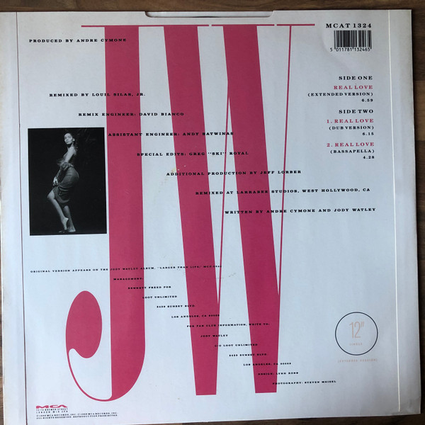 Jody Watley - Real Love | MCA Records (MCAT 1324) - 3 Jody Watley - Real Love | MCA Records (MCAT 1324) - 3