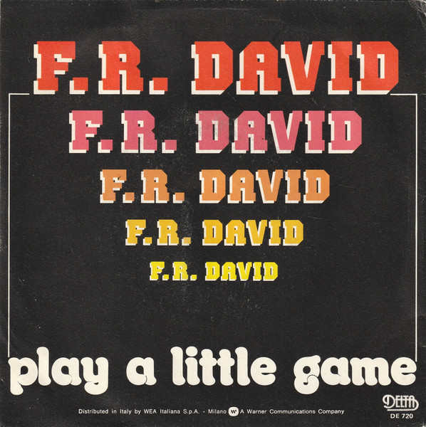 F.R. David - Play A Little Game | Delta (DE 720) - 2 F.R. David - Play A Little Game | Delta (DE 720) - 2