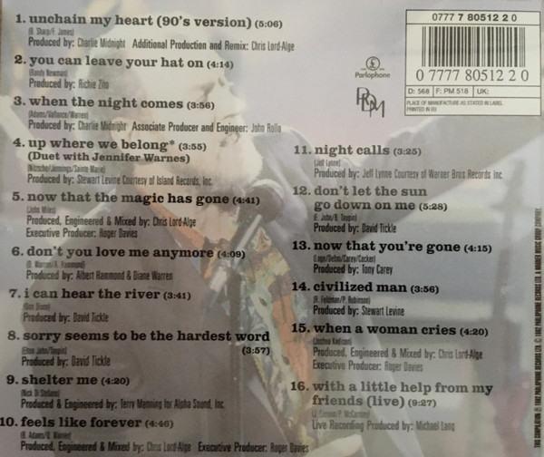 Joe Cocker - The Best Of Joe Cocker | Parlophone (0777 7 80512 2 0) - 3 Joe Cocker - The Best Of Joe Cocker | Parlophone (0777 7 80512 2 0) - 3
