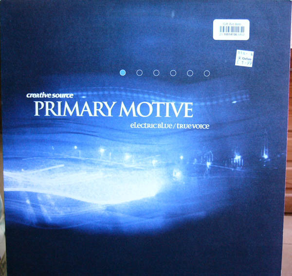 Primary Motive - Electric Blue / True Voice | Creative Source (CRSE 006)