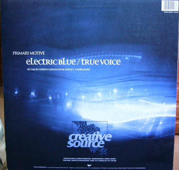 Primary Motive - Electric Blue / True Voice | Creative Source (CRSE 006) - 2