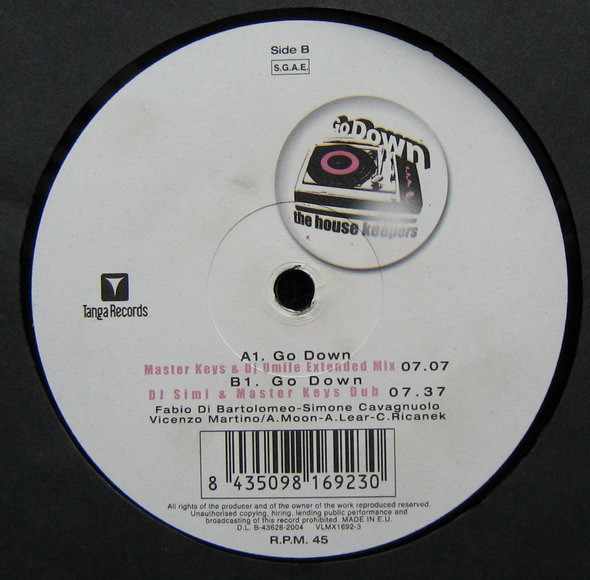 The House Keepers - Go Down | Tanga Records (VLMX 1692-3) - 4 The House Keepers - Go Down | Tanga Records (VLMX 1692-3) - 4