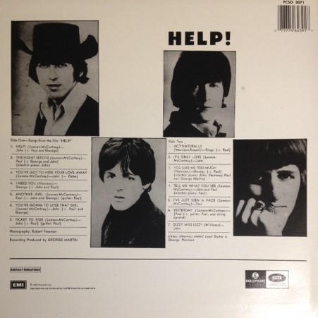 The Beatles - Help! | Parlophone (PCSO 3071) - 2 The Beatles - Help! | Parlophone (PCSO 3071) - 2