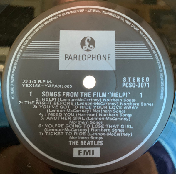 The Beatles - Help! | Parlophone (PCSO 3071) - 3 The Beatles - Help! | Parlophone (PCSO 3071) - 3