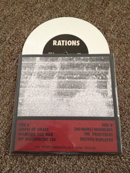 Rations - Martyrs And Prisoners | Abbreviated Records (ABR003) - 3 Rations - Martyrs And Prisoners | Abbreviated Records (ABR003) - 3