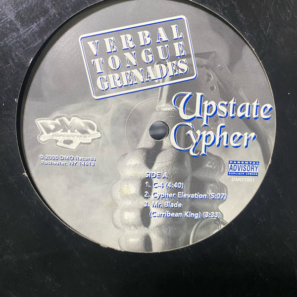 Upstate Cypher - Verbal Tongue Grenades | DMO Records (DMO 1001) - main Upstate Cypher - Verbal Tongue Grenades | DMO Records (DMO 1001) - main