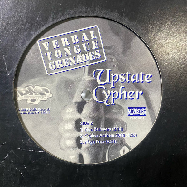Upstate Cypher - Verbal Tongue Grenades | DMO Records (DMO 1001) - 2 Upstate Cypher - Verbal Tongue Grenades | DMO Records (DMO 1001) - 2