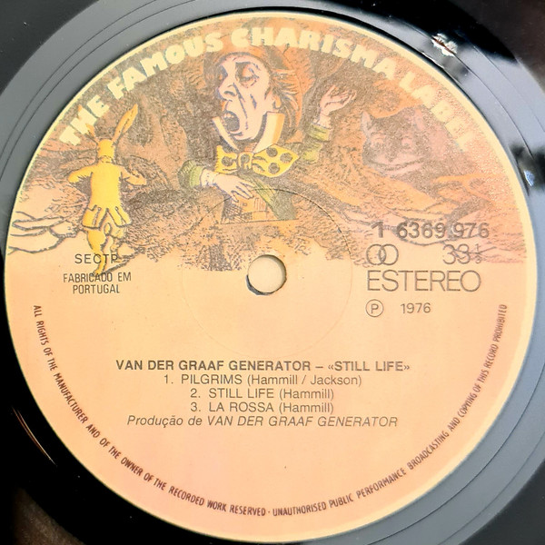 Van Der Graaf Generator - Still Life | Charisma (6369 976) - 3