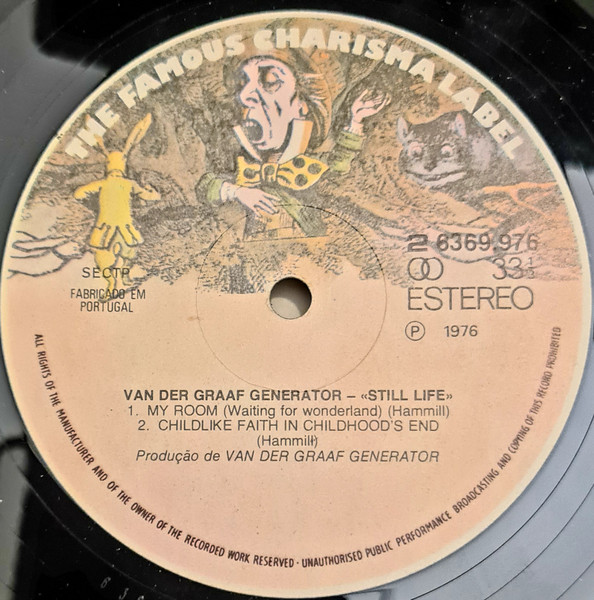 Van Der Graaf Generator - Still Life | Charisma (6369 976) - 4