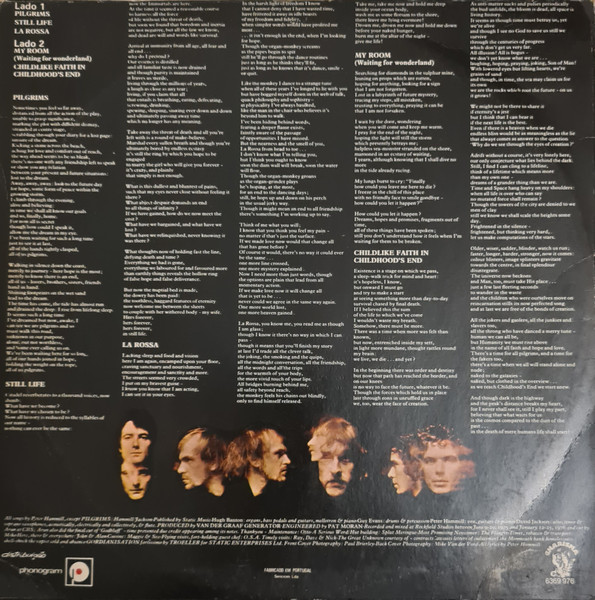 Van Der Graaf Generator - Still Life | Charisma (6369 976) - 2