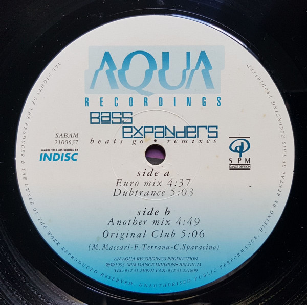 Bass Expanders - Beats Go • Remixes | Aqua Recordings (2100637) - 3 Bass Expanders - Beats Go • Remixes | Aqua Recordings (2100637) - 3