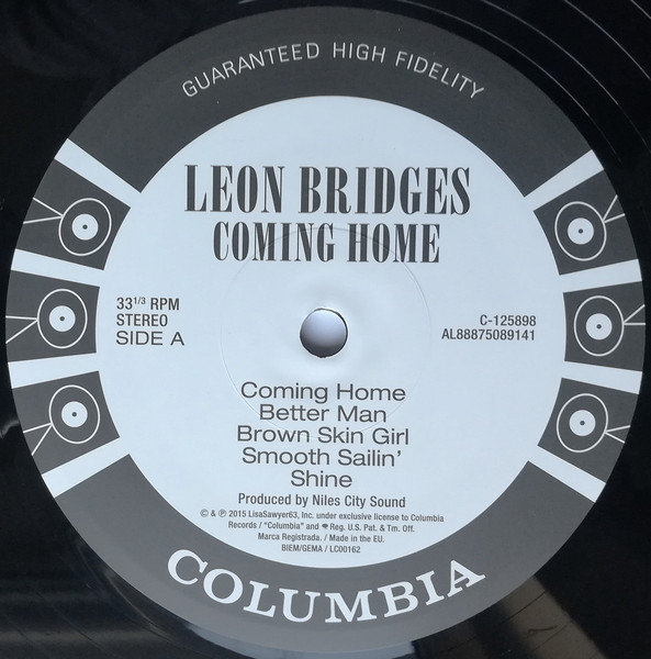Leon Bridges - Coming Home | Columbia (88875 08914 1) - 3 Leon Bridges - Coming Home | Columbia (88875 08914 1) - 3