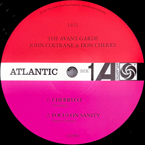 John Coltrane & Don Cherry - The Avant-Garde [Vinyl] | Atlantic (1451) - 3