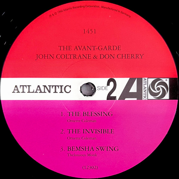 John Coltrane & Don Cherry - The Avant-Garde [Vinyl] | Atlantic (1451) - 4