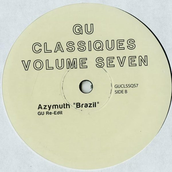 Glenn Underground - Classiques Volume Seven | Not On Label (Glenn Underground) (GUCLSSQS7)