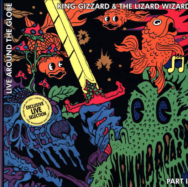 King Gizzard And The Lizard Wizard - Live Around The Globe - Part II | Blind Rope Records (BRR13007LP) - main King Gizzard And The Lizard Wizard - Live Around The Globe - Part II | Blind Rope Records (BRR13007LP) - main