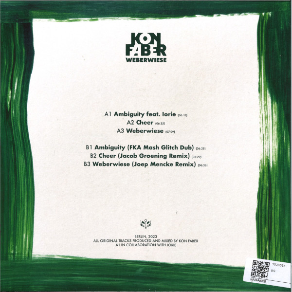 Kon Faber - Weberwiese EP | KAMAI MUSIC (KAMAI026) - 2 Kon Faber - Weberwiese EP | KAMAI MUSIC (KAMAI026) - 2