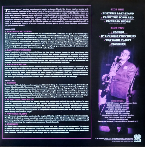 James Moody - Running The Gamut | Reel (RMLP8784) - 2 James Moody - Running The Gamut | Reel (RMLP8784) - 2