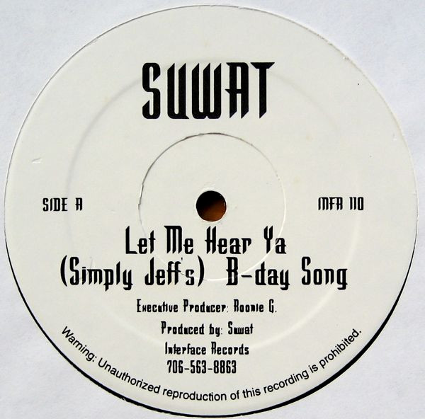 Suwat - Let Me Hear Ya | Interface Records (INFR 110)