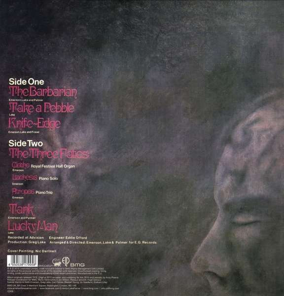 Emerson, Lake & Palmer - Emerson, Lake & Palmer | BMG (BMGCATLP1) - 2