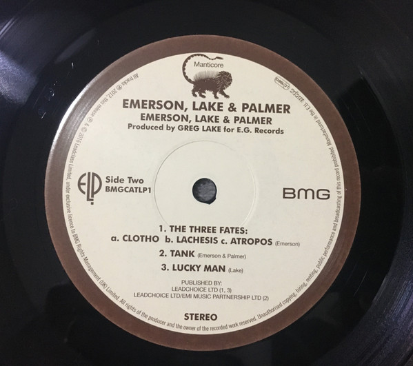 Emerson, Lake & Palmer - Emerson, Lake & Palmer | BMG (BMGCATLP1) - 4