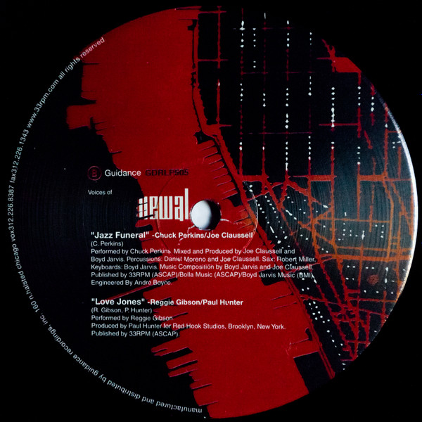 Various - The Voices Of Urban Renewal | Guidance Recordings (GDRLP505) - 4