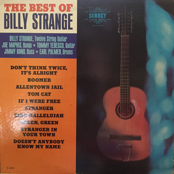 Billy Strange - The Best Of Billy Strange | Surrey Records (S-1002) - main Billy Strange - The Best Of Billy Strange | Surrey Records (S-1002) - main
