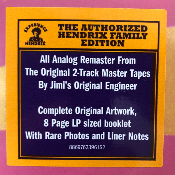 The Jimi Hendrix Experience - Axis: Bold As Love | Experience Hendrix (88697 62396 1) - 3