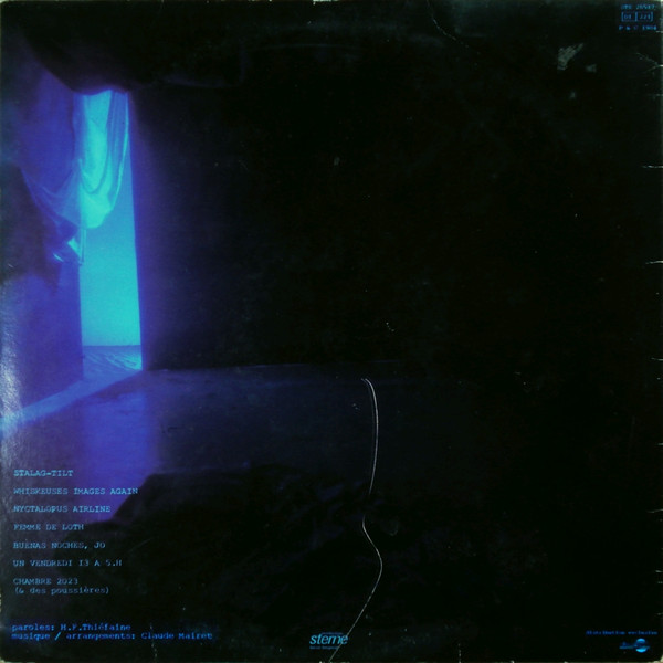 Hubert Félix Thiéfaine / Claude Mairet - Alambic/Sortie-Sud | Sterne (STE 26517) - 3