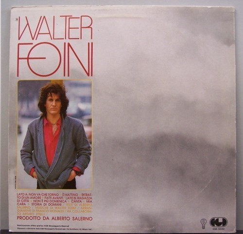 Walter Foini - Walter Foini | CGD (CGD 20252) - 2