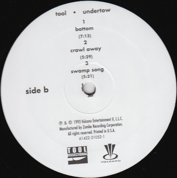 Tool - Undertow | Volcano (61422-31052-1) - 4 Tool - Undertow | Volcano (61422-31052-1) - 4