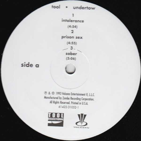 Tool - Undertow | Volcano (61422-31052-1) - 3 Tool - Undertow | Volcano (61422-31052-1) - 3