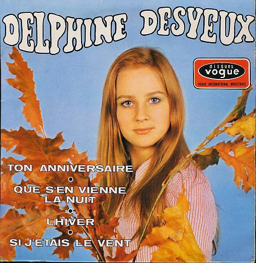 Delphine Desyeux - Ton Anniversaire | Disques Vogue (EPL 8593) - main Delphine Desyeux - Ton Anniversaire | Disques Vogue (EPL 8593) - main