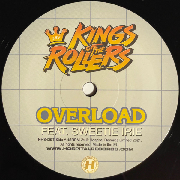 Kings Of The Rollers - Overload / Somebody Else Part 2 | Hospital Records (NHS439) - 3 Kings Of The Rollers - Overload / Somebody Else Part 2 | Hospital Records (NHS439) - 3