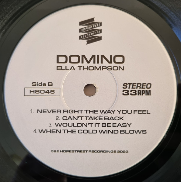 Ella Thompson - Domino | Hopestreet Recordings (HS046) - 4 Ella Thompson - Domino | Hopestreet Recordings (HS046) - 4