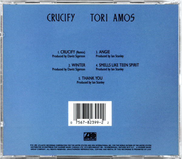 Tori Amos - Crucify | Atlantic (CD 82399) - 2