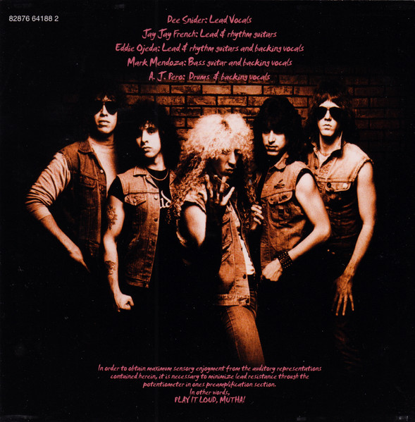 Twisted Sister - Still Hungry | Drakkar Records (DRAKKAR 074) - 4