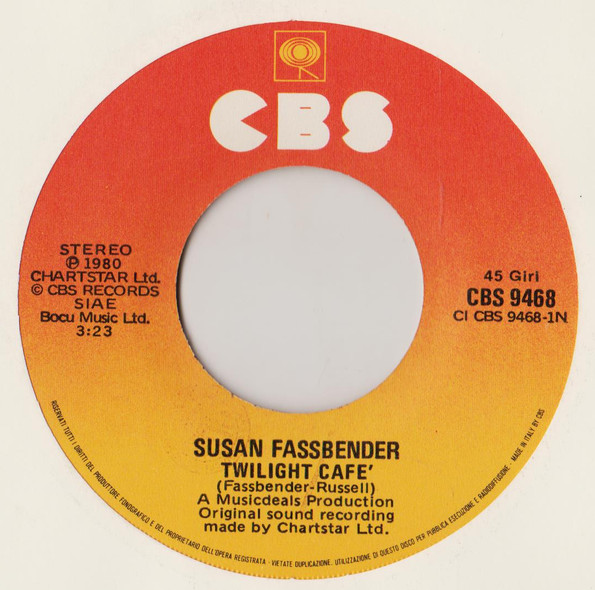 Susan Fassbender - Twilight Café | CBS (CBS 9468) - 3