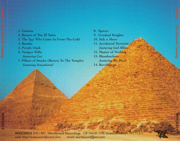 Spectre - The Second Coming | WordSound (WSCD024) - 2 Spectre - The Second Coming | WordSound (WSCD024) - 2