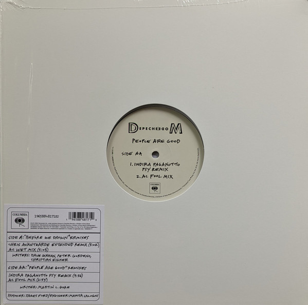 Depeche Mode - Before We Drown / People Are Good (Remixes) | Columbia (44-323988) - 2 Depeche Mode - Before We Drown / People Are Good (Remixes) | Columbia (44-323988) - 2