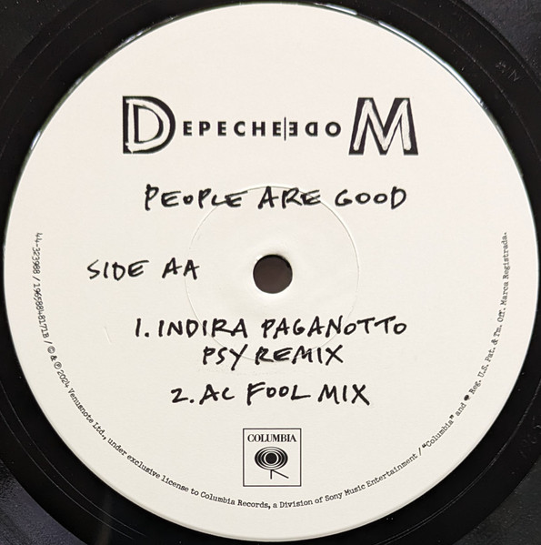 Depeche Mode - Before We Drown / People Are Good (Remixes) | Columbia (44-323988) - 4 Depeche Mode - Before We Drown / People Are Good (Remixes) | Columbia (44-323988) - 4
