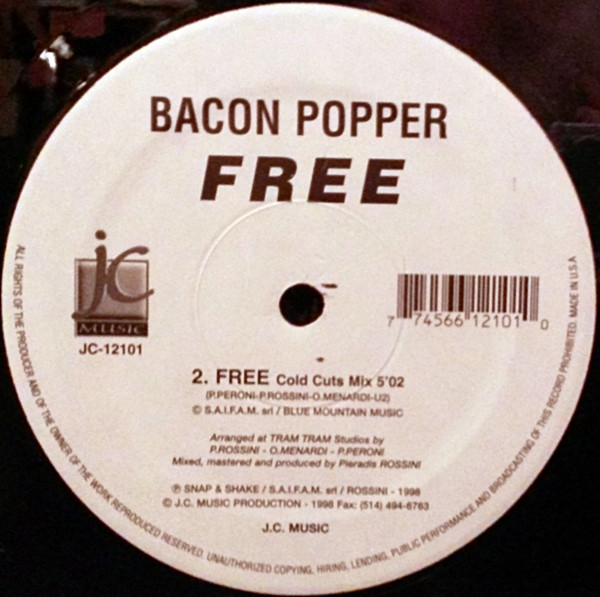 Bacon Popper - Free | J.C. Music (JC-12101) - 2